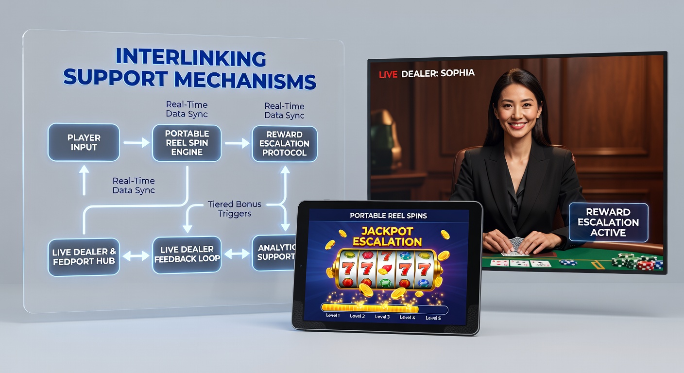 Live dealer table with integrated reward notification and support escalation panel