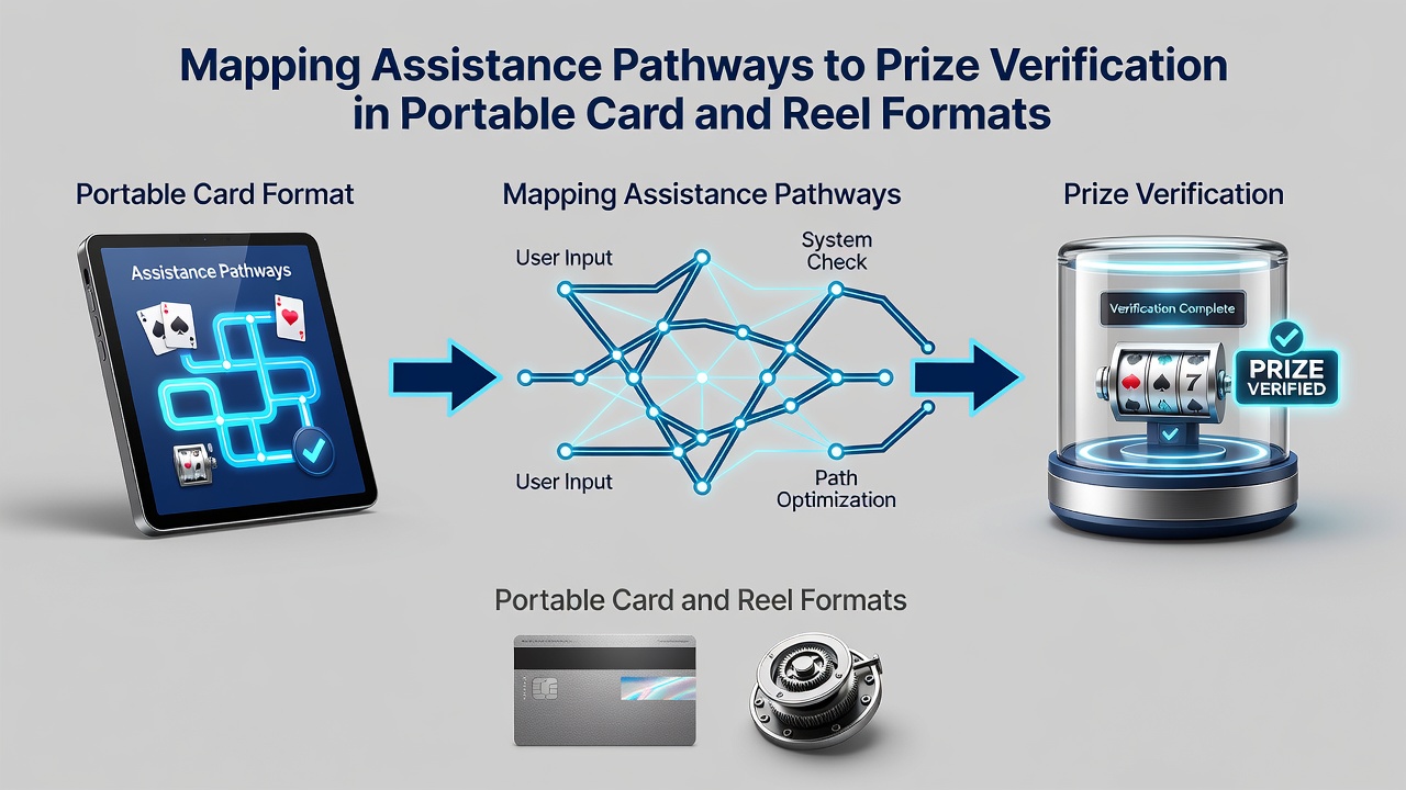 Flowchart showing escalation steps from mobile claim submission to final prize verification in portable gaming environments