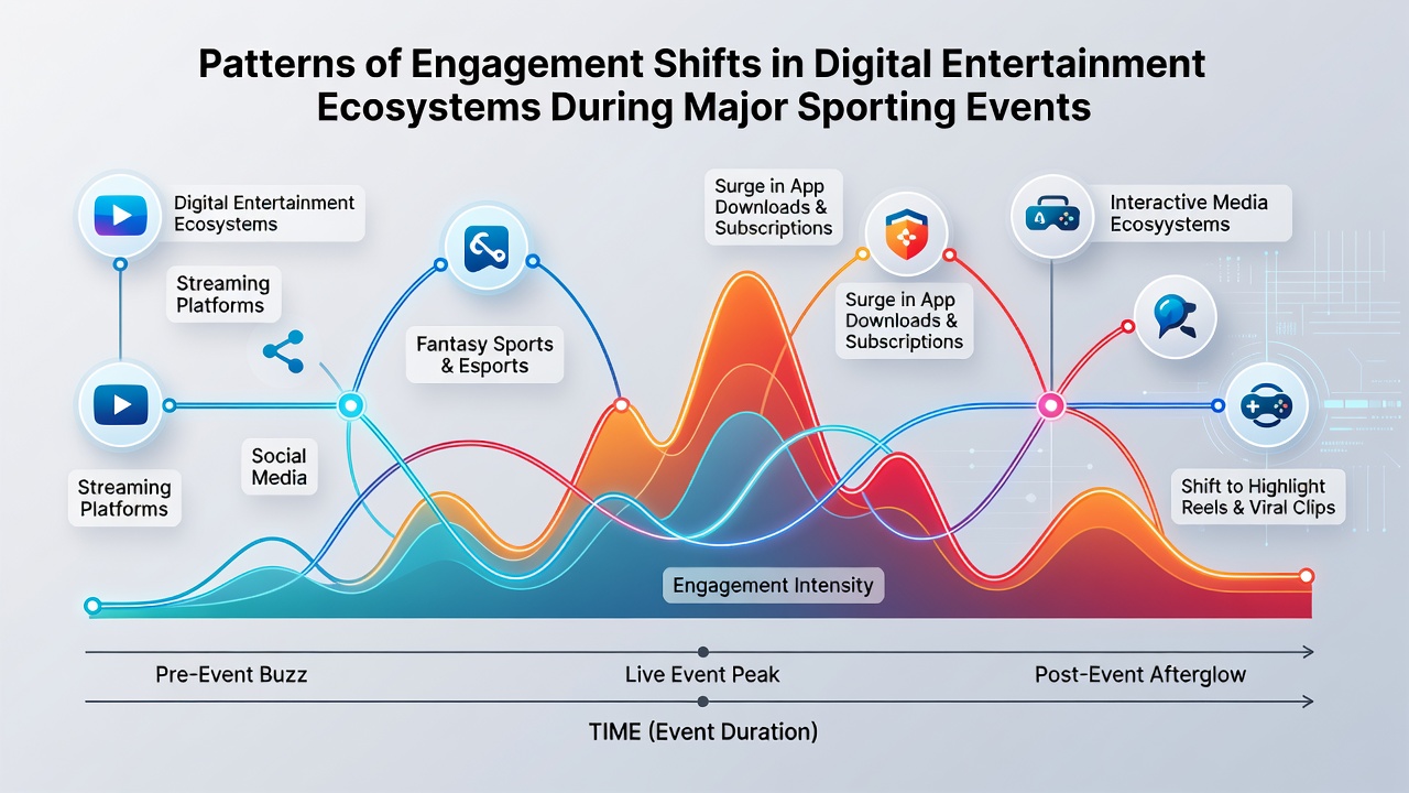 Mobile app interfaces displaying real-time sports updates and interactive engagement tools